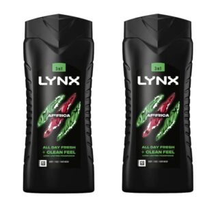 9 Lynx Body Wash 500ml - Africa