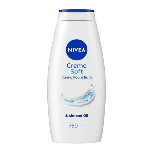 8 Nivea Creme Soft Bath Cream 750ml