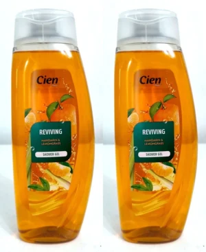 Cien Reviving Shower Gel Body Wash Mandarin & Lemongrass 500ml